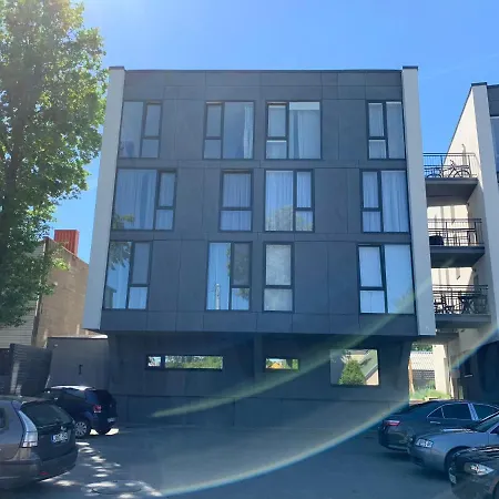 Апартаменты Hubertus & New Modern With Terrace Каунас